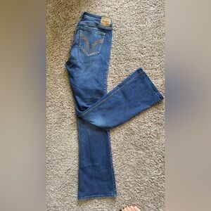 Hollister Women's Blue Boot Cut Jeans
